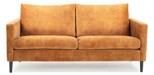 Adagio sárga bársony kanapé, 153 cm - Scandic