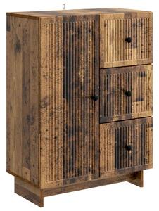 Széf fiókkal Antik Fa 66 x 34,5 x 90 cm Szerelt Fa