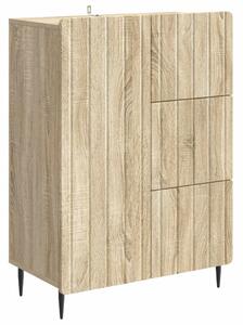 Széf fiókkal Sonoma Tölgy 66 x 34,5 x 91,5 cm Szerelt Fa