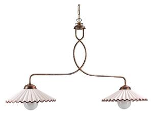 ONLI ONLI - Csillár láncon ROSINA 2xE27/22W/230V bronz OL0319