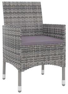Polyrattan Kerti Étkezőgarnitúra - 9 részes