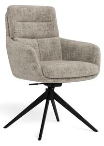Szék Norsica 1034, 90x62x67cm, Fekete, Szürke