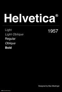 Plakát Helvetica, (61 x 91.5 cm)