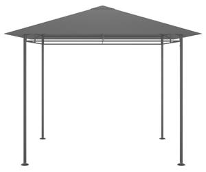 Acél Pavilon - 3x3x2,7m - Antracitszürke - 180g/m²