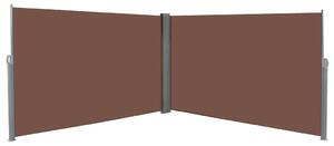 VidaXL behúzható oldalsó napellenző 180x600 cm Barna