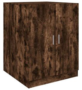 VIDAXL Mosógépszekrény - Füstös Tölgy - 71x71,5x91,5 cm