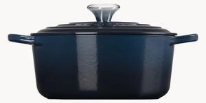 Le Creuset Ötöttvas Főző / Sütőedény fedéllel Ø 26cm 5,3L - Sötétkék