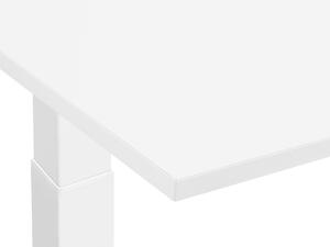 Elektromosan Állítható Magasságú Fehér Íróasztal 180 x 80 cm DESTIN II