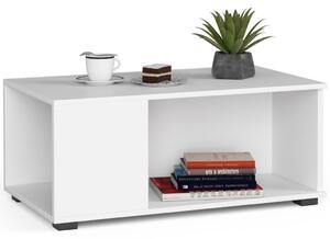 AKORD Juliet Modern Dohányzóasztal Laminált Fehér