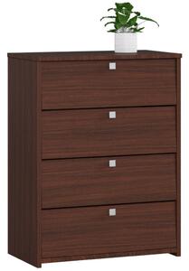 AKORD Klasszikus Billenő Ajtós Cipősszekrény Laminált Wenge 60cm