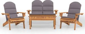 Vidaxl Adirondack Kerti Ülőgarnitúra - 4 részes