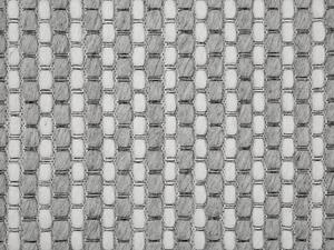 Klasszikus világosszürke szőtt szőnyeg 140x200 cm KILIS