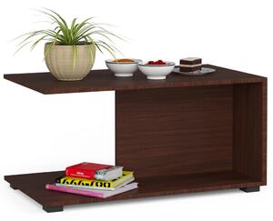AKORD Margo Modern Dohányzóasztal Laminált Wenge