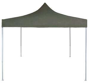 Partysátor 200 x 200 x 315 cm Antracitszürke Oxford Szövet