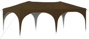 Parti sátor 575 x 288 x 245 cm Tópszínű Oxford Szövet