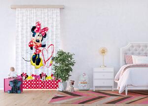 Minnie egeres piros álló függöny |140 cm x 245 cm