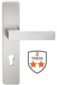 ATLAS biztonsági vasalat INOX RC2 AT92IRC2, 92mm Inox / rozsdamentes hatású max 78mm
