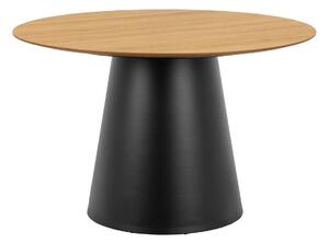 Asztal Norsica 909, 75cm, Tölgy, Fekete