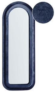 Falitükör CULAN 60 cm 160 cm Bársony Sötétkék