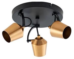 Lindby - Sylveria 3 Mennyezeti Lámpa Black/GoldLindby - Lampemesteren