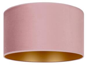 Duolla Duolla - Mennyezeti lámpa ROLLER 1xE27/15W/230V d. 40 cm rózsaszín/arany DU83512