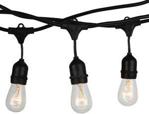V-TAC 5m party fényfüzér vízálló E27 foglalattal LED égőhöz - SKU 3698