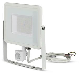 V-TAC mozgásérzékelős LED reflektor 50W meleg fehér Samsung chip - SKU 466