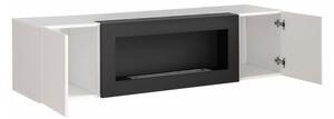 AYDEN luxus TV-asztal - fényes fekete