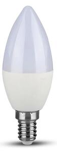 V-TAC 7W E14 meleg fehér LED gyertya égő - SKU 111