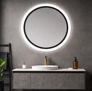 Inspiro Design Sole Smart, kör alakú, okos tükör, keretvilágítással, 80x80 cm LC-AC21