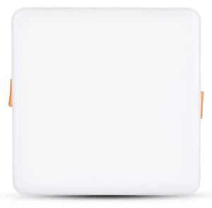 V-TAC süllyeszthető mennyezeti szögletes LED panel 15W természetes fehér - SKU 618