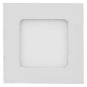 V-TAC süllyeszthető mennyezeti szögletes LED panel 6W meleg fehér - SKU 4863