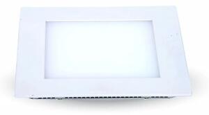 V-TAC süllyeszthető LED panel tápegység nélkül 15W meleg fehér - SKU 4826