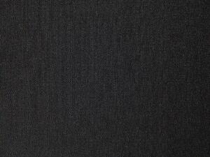 Fekete kárpitozott franciaágy 180 x 200 cm COLMAR