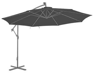 VidaXL Konzolos Napernyő - Fekete - 350 cm
