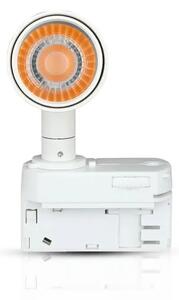 V-TAC LED sínes spotlámpa állítható 7W CRI>90 hideg fehér - SKU 352
