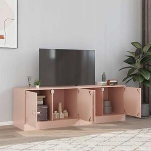 VidaXL Rózsaszín Fém TV Szekrény - 2 db - 67x39x44 cm