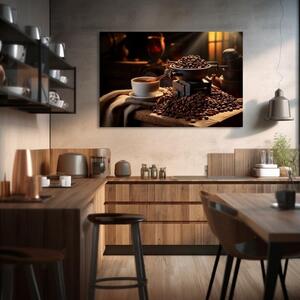 Kávéfestmények a konyhába A kávébabok varázsa