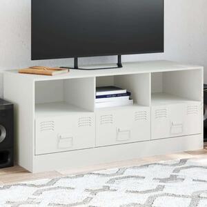 VidaXL TV-szekrény - Fehér Acél - 99x39x44 cm