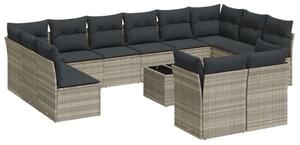 VidaXL Polyrattan Kerti Ülőgarnitúra - 13 részes