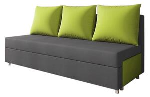 LISA kanapé, szürke+zöld (alova 48/alova 42)