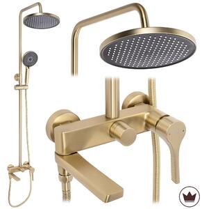 Zuhanyszett PREMIUM Rea Maxim Brush Gold