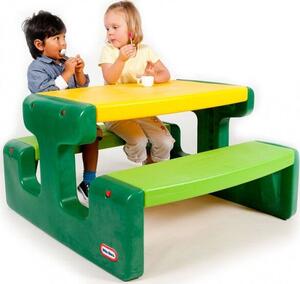 Little Tikes Evergreen Nagyméretű piknikasztal (466A)