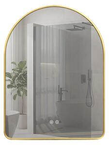 LED Tükör 80x60cm CAMLOT Brush Gold