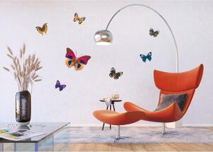 Butterflies öntapadó dekoráció, 30 x 30 cm