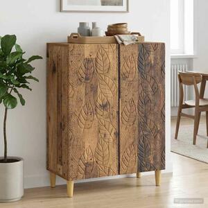 VidaXL Széf Antik Fa 66 x 34,5 x 90 cm Szerelt Fa