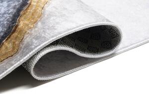 TOSCANA Modern szürke szőnyeg absztrakt mintával Szélesség: 80 cm | Hossz: 150 cm