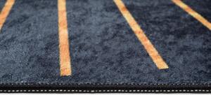 TOSCANA Modern szürke szőnyeg egyszerű mintával Szélesség: 140 cm | Hossz: 200 cm