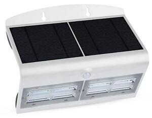 V-TAC napelemes, mozgásérzékelős LED reflektor, fehér, 7W természetes fehér - SKU 8278