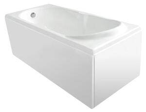 Inspiro Design Carmona, egyenes akril fürdőkád, 160x70 cm